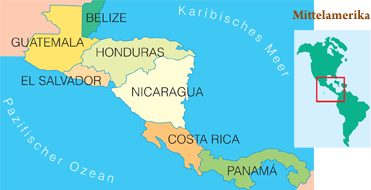 Mittelamerika-Landkarte 2_klein  M.M.